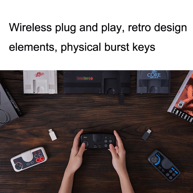 8Bitdo PCE2.4G Wireless Gamepad For Switch(Light Gray )