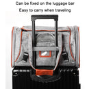 LDLC QS-012 Pet Outing Portable Breathable Foldable Tote Bag(Light Grey)