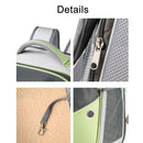 LDLC QS-067 Outdoor Breathable Can Expand Portable Pet Bag(Green)