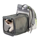 LDLC QS-067 Outdoor Breathable Can Expand Portable Pet Bag(Green)
