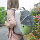 LDLC QS-067 Outdoor Breathable Can Expand Portable Pet Bag(Green)