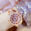 BS Bee Sister FA0917L Niche Full Diamond Ladies Watch(Rose Gold)