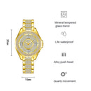 BS Bee Sister FA0917L Niche Full Diamond Ladies Watch(Rose Gold)