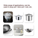 5 Pair Silicone Pot Handle Insulation Cover Iron Pot Handle Cover(Simple Gray)