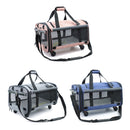 LDLC QS-019 Hauling Universal Wheel Large-capacity Pet Carrier Bag, Size: M(Light Pink)
