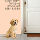Dog Doorbell Dog Trainer Hanging Rope Funny Cat Toy,Style: Wooden Beads Silver