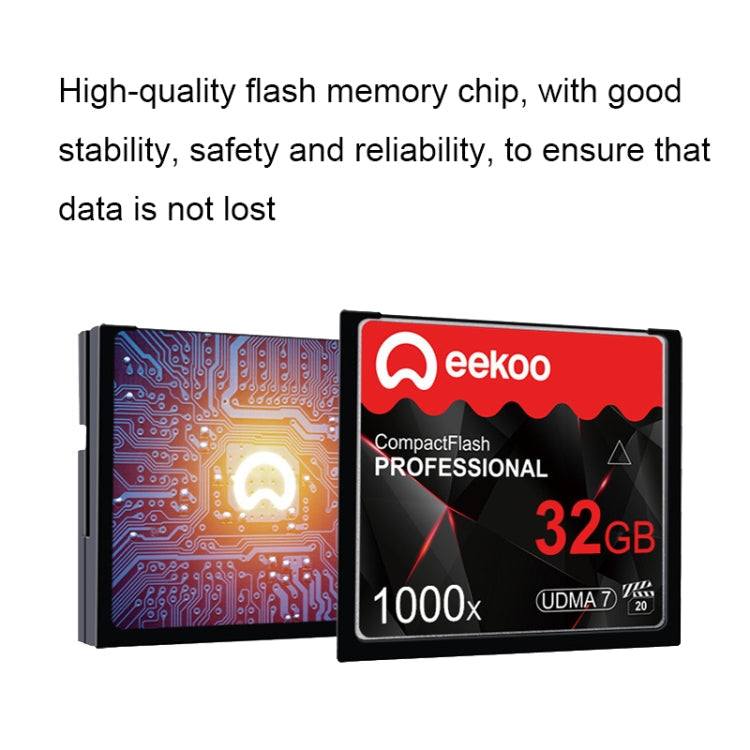 Eekoo EKCF032-PK 32G 1000X Digital Camera CF Card(32GB)
