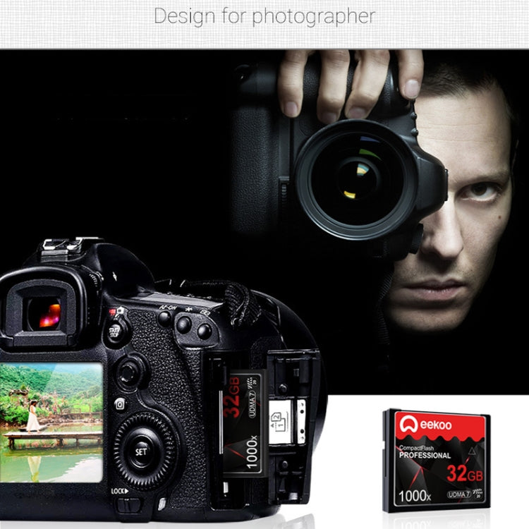 Eekoo EKCF032-PK 32G 1000X Digital Camera CF Card(32GB)