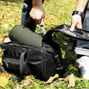 Adjustable Double Zipper Speaker Storage Bag for JBL Xtreme 1/2/3(Black)