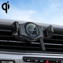 15W Mini Car Wireless Charger Phone Smart Sensing Holder(Black)