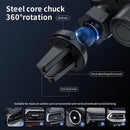15W Mini Car Wireless Charger Phone Smart Sensing Holder(Black)