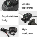 Electric Vehicle USB Fast Charging Mobile Phone Charger(Black)