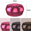 Mini Car Smart Aroma Diffuser Home Atomizing Diffuser(Black purple)