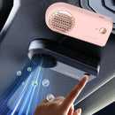 Car Mini Air Purifier Toilet Deodorant Shoe Cabinet Sterilizer(White)