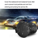 12-24V Car Motorcycle QC3.0+PD Flash Charging Mobile Phone Charger(Black)
