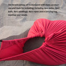 Outdoor Beach Lycra Canopy Camping Tent Sunshade Fishing Tent, Size: 210x200x150cm(Blue)