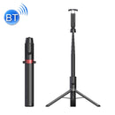 AB403 Live Broadcast Landing Integrated Telescopic Mobile Phone Triangle Bracket(Black Red)