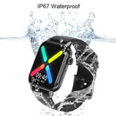 HD6 1.69 inch Multifunctional Heart Rate Monitoring Smart Watch(Light Green)