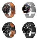 HD2 1.32 Inch Heart Rate Detection Smart Watch(Silver + Steel)