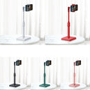 2 PCS Desktop Mobile Phone Live Broadcast Bracket Online Class Telescopic Floor Stand(Dark Green)