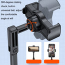 2 PCS Desktop Mobile Phone Live Broadcast Bracket Online Class Telescopic Floor Stand(Cherry Blossom Pink)