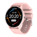 ZL02 Heart Rate Monitoring Pedometer Smart Watch(Pink)