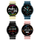 ZL02 Heart Rate Monitoring Pedometer Smart Watch(Yellow)