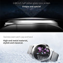 LOANIY KW10 Heart Rate/Sleep Monitoring Smart Watch(Silver Steel)
