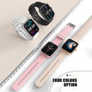 LOANIY Y22 Heart Rate Monitoring Smart Bluetooth Watch, Color: Black