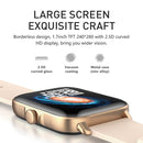 LOANIY Y22 Heart Rate Monitoring Smart Bluetooth Watch, Color: Silver Gray