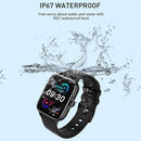 LOANIY Y22 Heart Rate Monitoring Smart Bluetooth Watch, Color: Silver Gray