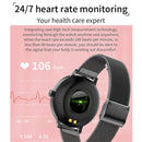 LOANIY CF80 1.08 Inch Heart Rate Monitoring Smart Bluetooth Watch, Color: Black