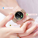 LOANIY CF80 1.08 Inch Heart Rate Monitoring Smart Bluetooth Watch, Color: Black