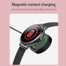 LOANIY CF80 1.08 Inch Heart Rate Monitoring Smart Bluetooth Watch, Color: Black