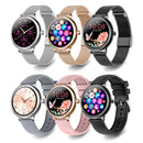 LOANIY CF80 1.08 Inch Heart Rate Monitoring Smart Bluetooth Watch, Color: Silver Gray