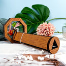 DIY Wooden Rotating Kaleidoscope Toy Gift For Children