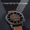 LOANIY E80 1.3 Inch Heart Rate Detection Smart Watch, Color: Red Silicone