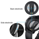 LOANIY E80 1.3 Inch Heart Rate Detection Smart Watch, Color: Black Leather