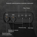 ASiNG K7 Multifunctional Recording Bluetooth Audio Portable Wireless Microphone(White)
