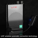 ASiNG K7 Multifunctional Recording Bluetooth Audio Portable Wireless Microphone(White)
