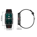 LOANIY H76 Heart Rate Detection Waterproof Smart Watch(Pink)