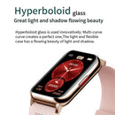LOANIY H76 Heart Rate Detection Waterproof Smart Watch(Pink)