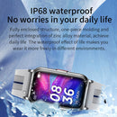 LOANIY H76 Heart Rate Detection Waterproof Smart Watch(Pink)