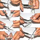 Glasses Repair Tool Pliers Nose Pad Pliers temple pliers, Model: YG-1002