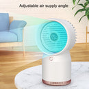 Spray Humidified LED Digital Display Office Home Fan, Style: USB Direct Plug(Blue)