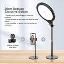 SSKY K13 Photo Beauty Lamp Phone Telescopic Desktop Stand, Style: Desktop Version