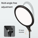SSKY K13 Photo Beauty Lamp Phone Telescopic Desktop Stand, Style: Desktop Version + Holder