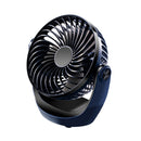 Desktop USB Fan Charging Mini Portable Fan 5000mAh (Blue)