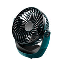 Desktop USB Fan Charging Mini Portable Fan 5000mAh (Peacock Green)