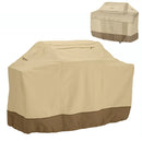 Oxford Cloth Waterproof Dustproof Barbecue Cover With Sundry Bag, Size: 145x61x117cm(Beige)